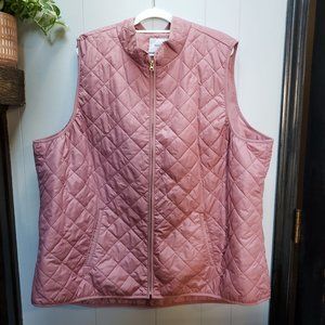 Old Navy Pink Quilted Vest